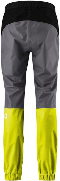 Rückansicht von Gonso Sevo Therm Softshellhose Herren mercury gray