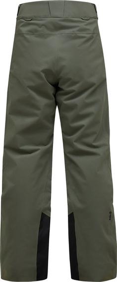 Rückansicht von Peak Performance Maroon Skihose Herren pine needle