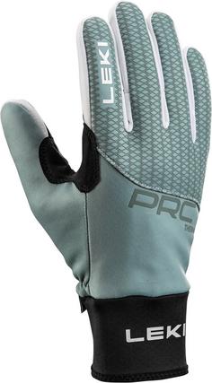 LEKI PRC ThermoPlus Langlaufhandschuhe Damen black-ice green