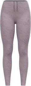 Odlo ZEROWEIGHT PRINT REFLECTIVE Lauftights Damen - gray ridge