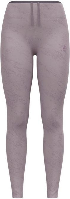 Odlo ZEROWEIGHT PRINT REFLECTIVE Lauftights Damen gray ridge