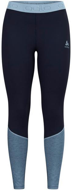 Odlo NATURAL PERFORMANCE REVELSTOKE Thermounterhose Damen provincial blue-dark sapphire melange