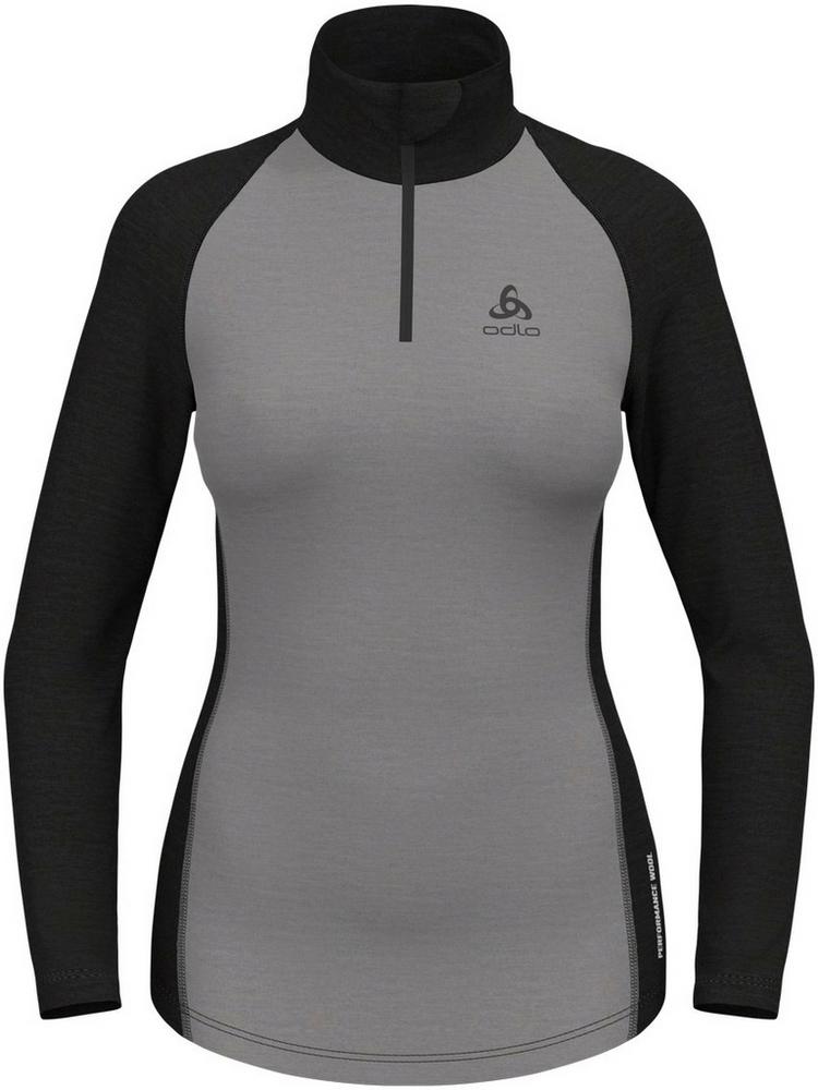 Odlo Odlo NATURAL PERFORMANCE Funktionsshirt Damen - grey melange-dark grey melange - 0 | SportScheck