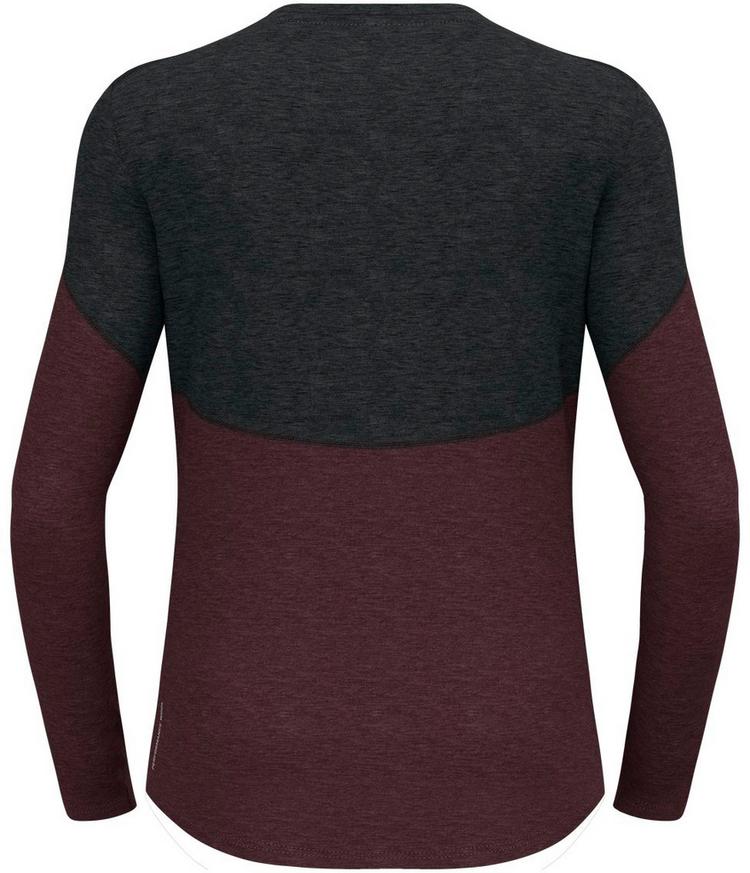 Odlo Odlo Revelstoke Performance Wool 150 Funktionsshirt Herren - black-fudge melange - 0 | SportScheck