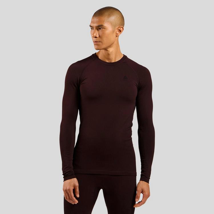 Odlo Odlo PERFORMANCE WARM ECO Funktionsshirt Herren - fudge - 0 | SportScheck