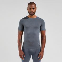 Rückansicht von Odlo PERFORMANCE LIGHT ECO Funktionsshirt Herren grey melange