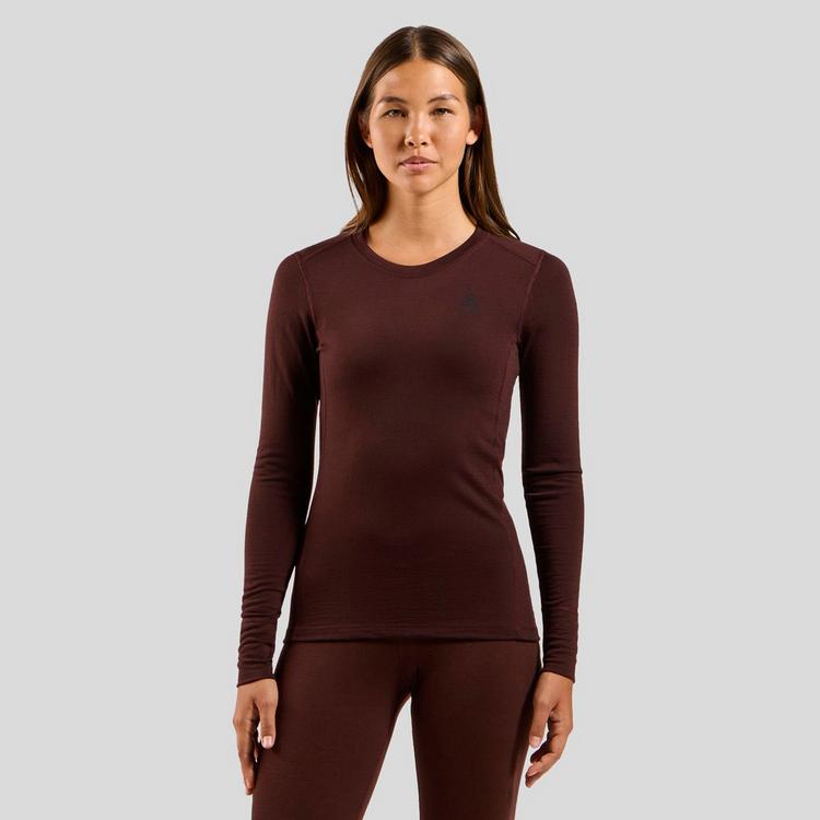 Odlo Odlo Merino 200 Funktionsshirt Damen - fudge - 0 | SportScheck