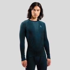 Rückansicht von Odlo Blackcomb Eco Funktionsshirt Herren provincial blue