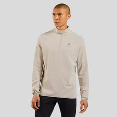 Rückansicht von Odlo ZEROWEIGHT WARM Funktionsshirt Herren silver cloud