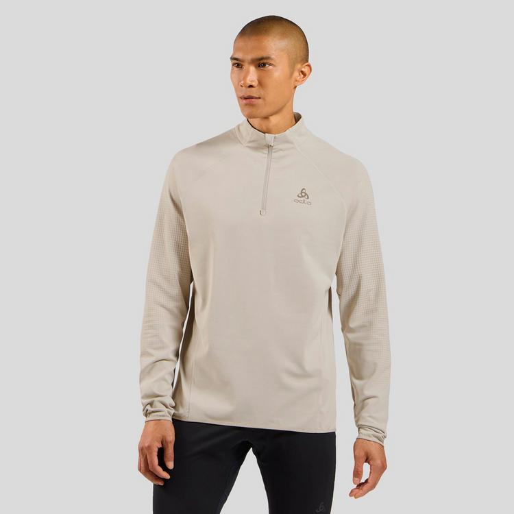 Odlo Odlo ZEROWEIGHT WARM Funktionsshirt Herren - silver cloud - 0 | SportScheck