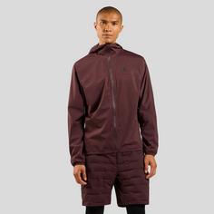 Rückansicht von Odlo X-ALP WATERPROOF Funktionsjacke Herren fudge