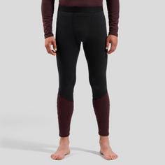 Rückansicht von Odlo NATURAL PERFORMANCE REVELSTOKE Thermounterhose Herren black-fudge melange