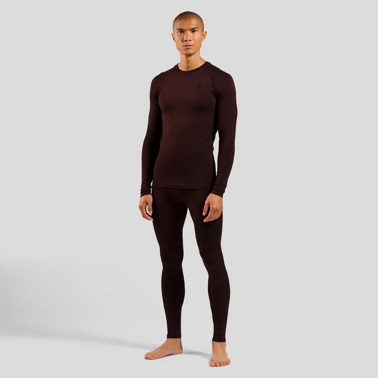Odlo Odlo PERFORMANCE WARM ECO Funktionsshirt Herren - fudge - 2 | SportScheck