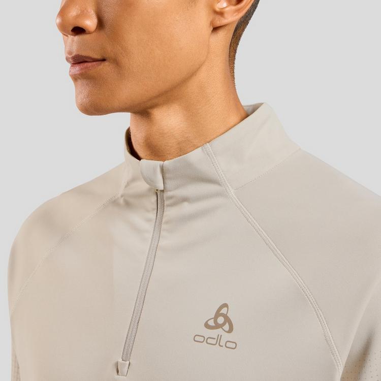 Odlo Odlo ZEROWEIGHT WARM Funktionsshirt Herren - silver cloud - 3 | SportScheck