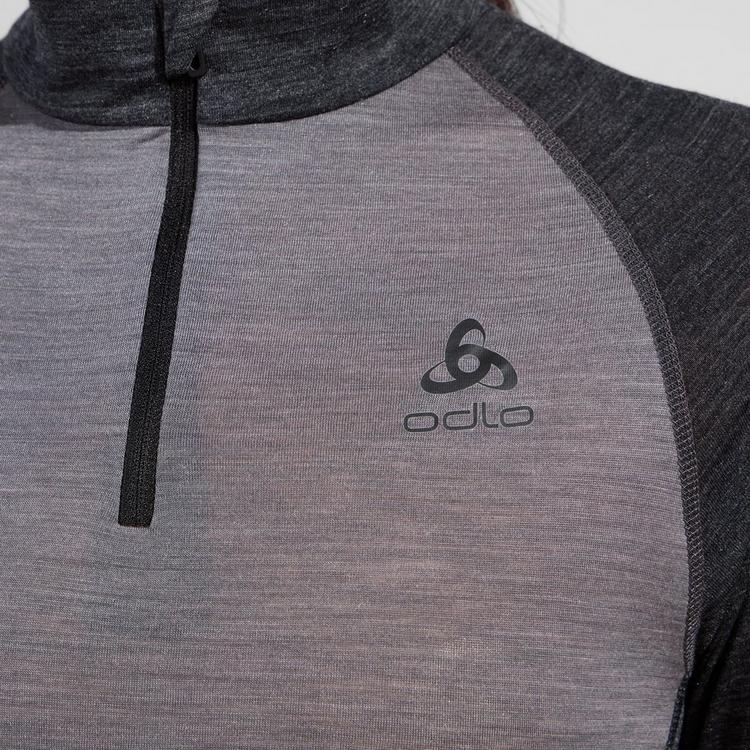 Odlo Odlo NATURAL PERFORMANCE Funktionsshirt Damen - grey melange-dark grey melange - 2 | SportScheck