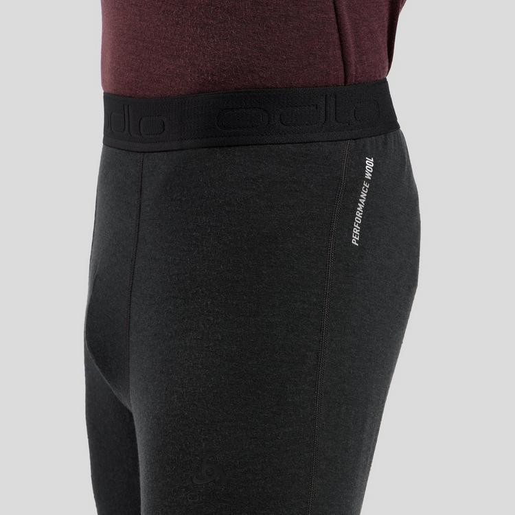 Odlo Odlo NATURAL PERFORMANCE REVELSTOKE Funktionsunterhose Herren - black-fudge melange - 3 | SportScheck