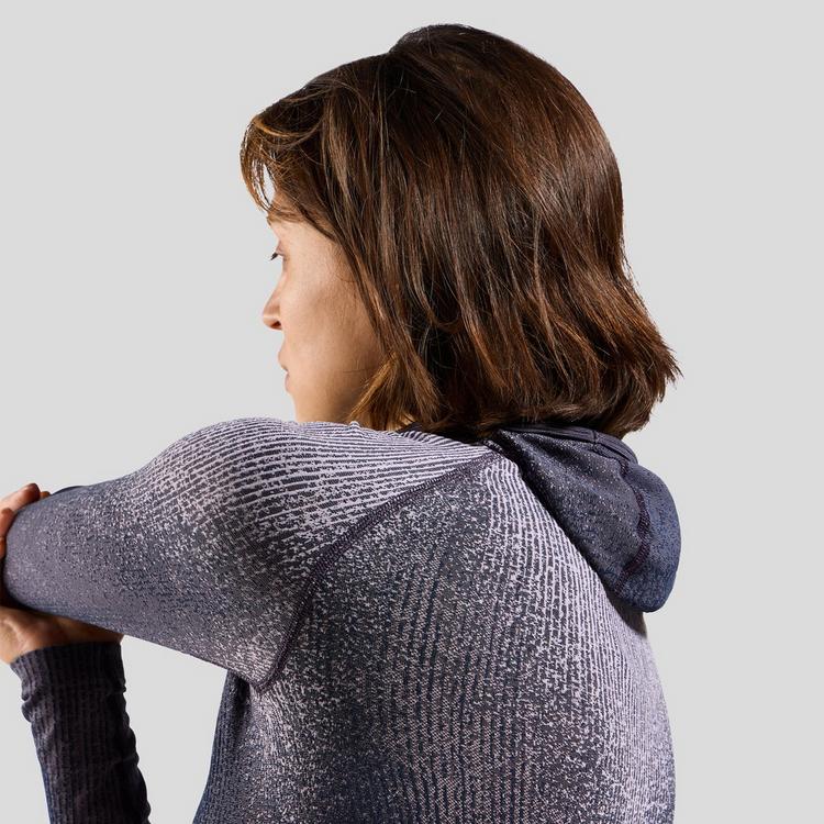 Odlo Odlo PERFORMANCE WARM Funktionsshirt Damen - gray ridge - 4 | SportScheck