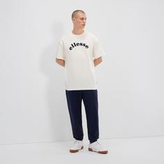 Rückansicht von Ellesse Vinnio T-Shirt Herren off white