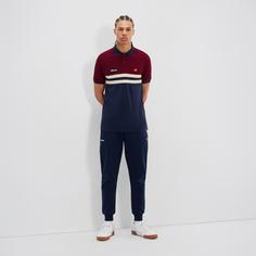 Rückansicht von Ellesse Muccia Poloshirt Herren navy