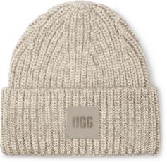 Ugg Chunky Rib Beanie light grey