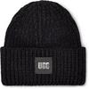 Ugg Chunky Rib Beanie - black