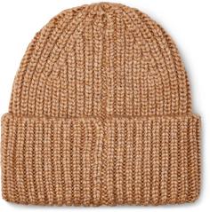 Rückansicht von Ugg Chunky Rib Beanie camel