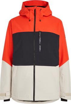 O'NEILL CARBONITE Skijacke Herren paprika flame colour block