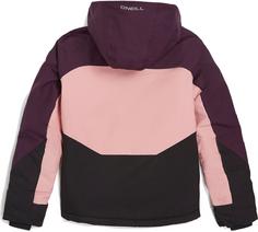 Rückansicht von O'NEILL CARBONITE Snowboardjacke Kinder aubergine colour block