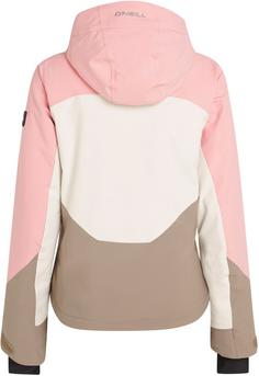 Rückansicht von O'NEILL CARBONITE Skijacke Damen genuine pink colour block