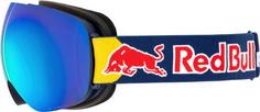 Red Bull Spect BENT Skibrille ice blue snow-red with blue mirror