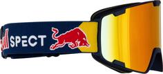 Rückansicht von Red Bull Spect PARK Skibrille brown with red mirror