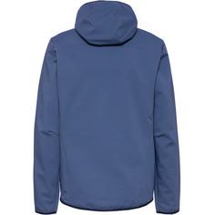 Rückansicht von Jack Wolfskin BORNBERG Softshelljacke Herren nature blue