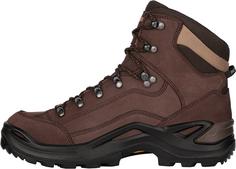 Rückansicht von Lowa GTX RENEGADE MID GTX Wanderschuhe Herren espresso