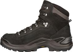 Rückansicht von Lowa GTX RENEGADE MID Wide GTX Wanderschuhe Herren tiefschwarz