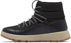 Rückansicht von Columbia SLOPESIDE™ VILLAGE OMNI-HEAT™ MID Stiefel Damen black-silver sage