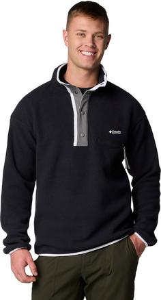 Rückansicht von Columbia Helvetia II Fleeceshirt Herren black