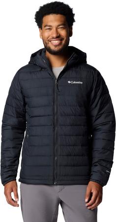 Rückansicht von Columbia Powder Lite II Steppjacke Herren black