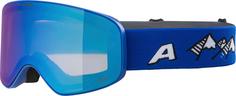 ALPINA FERNIE Q-LITE Skibrille Kinder royal-blue matt