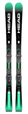 HEAD Supershape e-Magnum SW + PRD 12 GW Carving Ski - black-green
