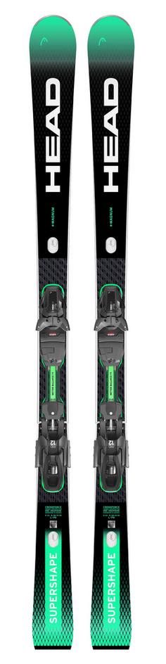 HEAD Supershape e-Magnum SW + PRD 12 GW Carving Ski black-green