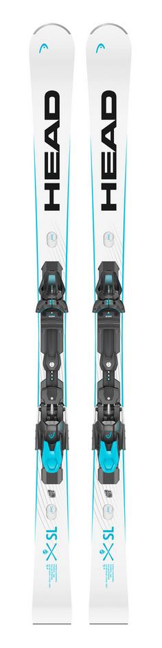 HEAD WC Rebels e-SL SW + FF 14 GW Carving Ski white