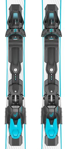 Rückansicht von HEAD WC Rebels e-SL SW + FF 14 GW Carving Ski white