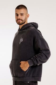 Rückansicht von Kleinigkeit Gute Jungs Hoodie Herren black dyed