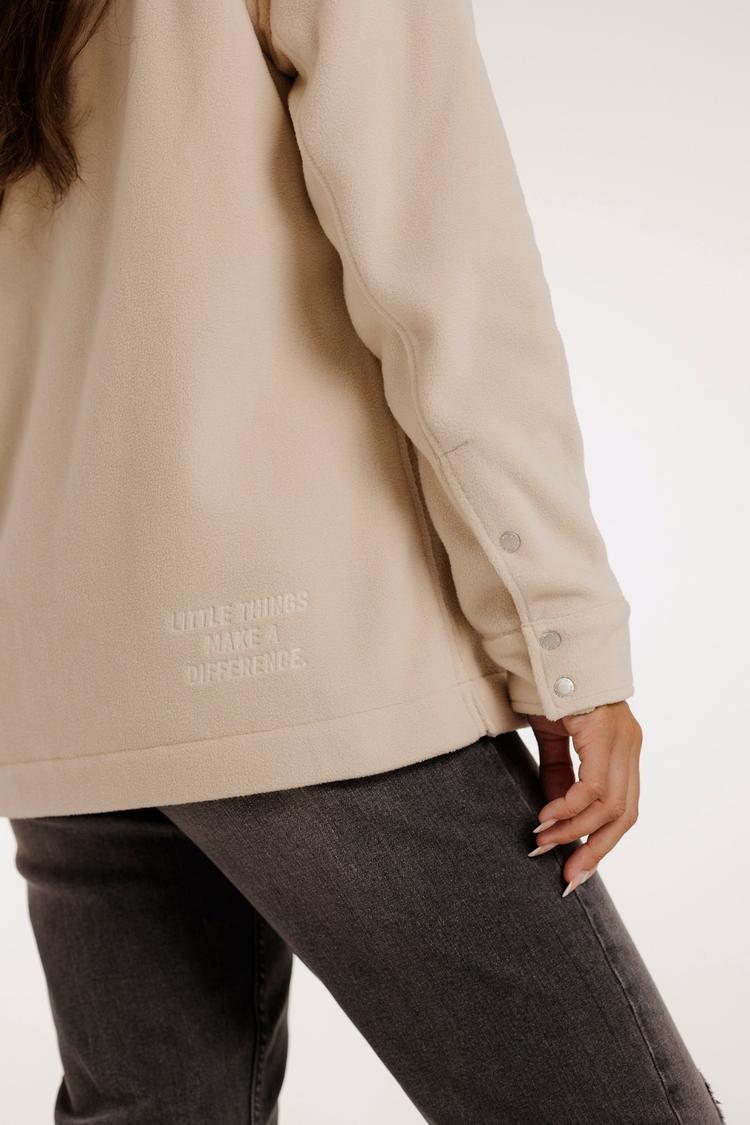 Kleinigkeit Kleinigkeit Fleece Witherspoon Outdoorhemd Damen - beige - 4 | SportScheck