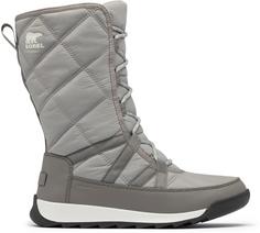 Sorel WHITNEY™ II PLUS TALL LACE WP Stiefel Damen chrome grey-quarry