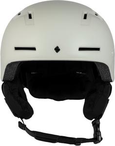 Rückansicht von Sweet Protection Winder Skihelm matte bronco white