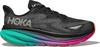 HOKA Clifton 9 GTX Laufschuhe Damen - black-electric aqua