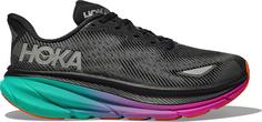 HOKA GTX Clifton 9 GTX Laufschuhe Damen black-electric aqua