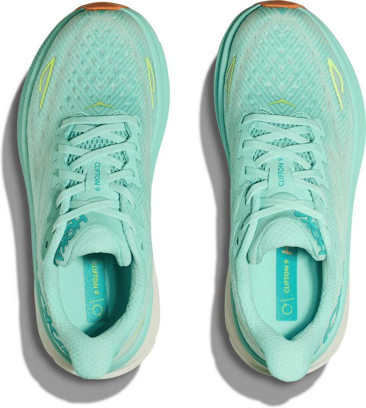 HOKA HOKA Clifton 9 Laufschuhe Damen - seafoam-aqua breeze - 0 | SportScheck