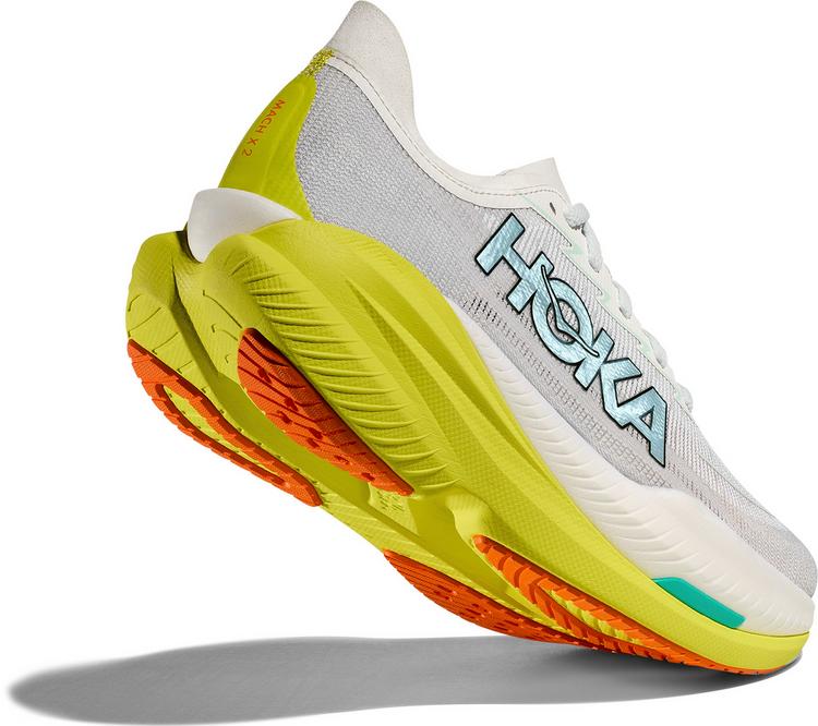 HOKA HOKA Mach X 2 Laufschuhe Herren - frost-citrus - 5 | SportScheck